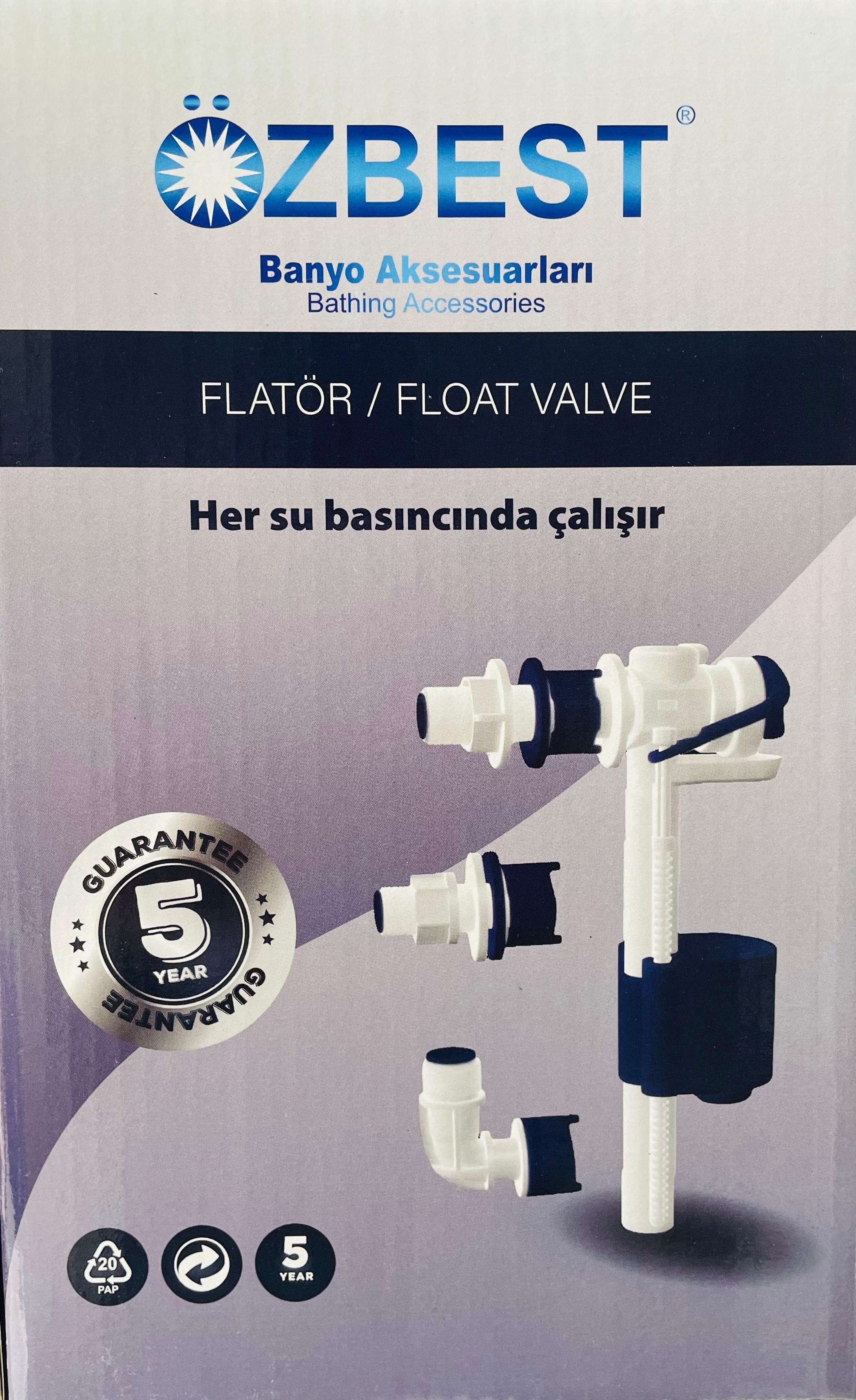 ÖZBEST GÖMME FLATÖR